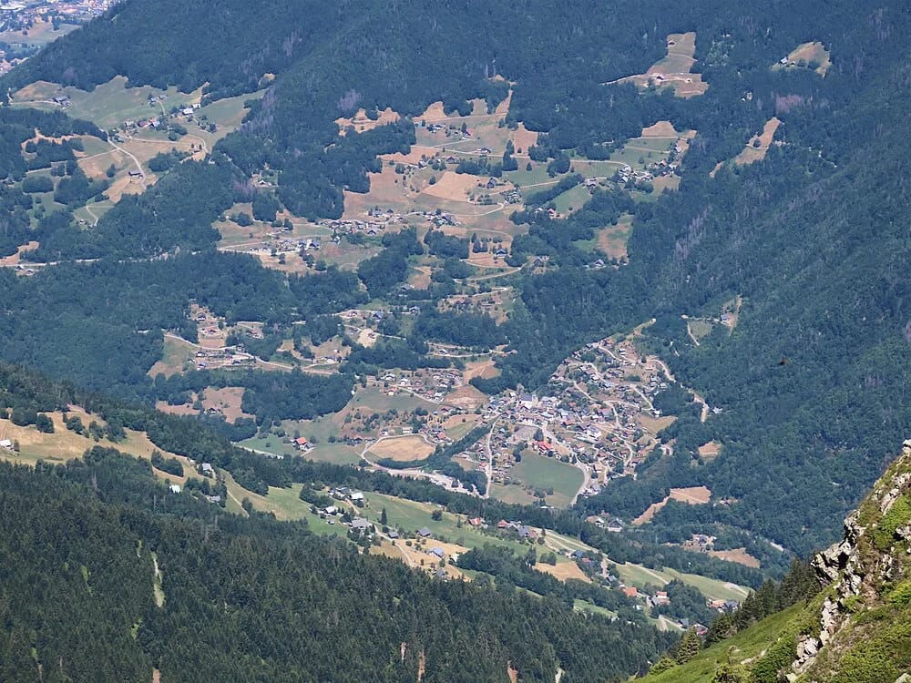 Panneaux solaires à Queige