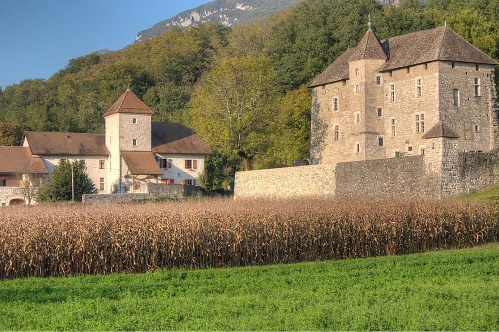 Panneaux solaires à Ruffieux