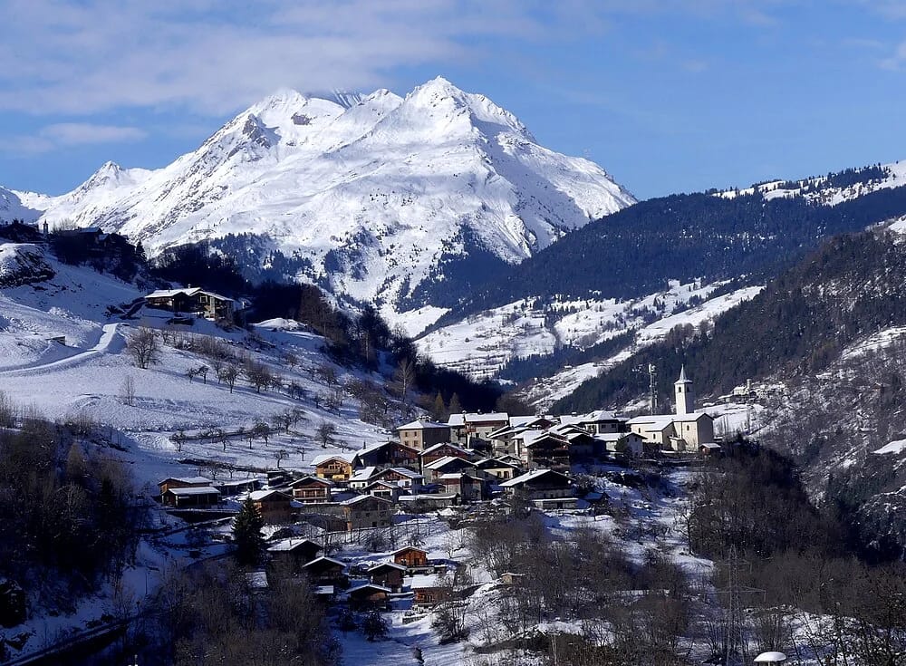 Panneaux solaires à Villaroger