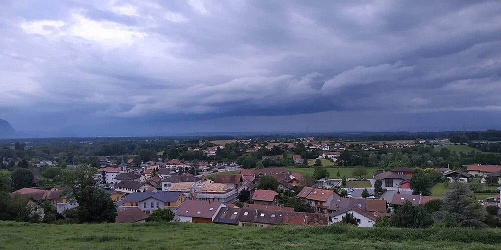 Panneaux solaires à Machilly