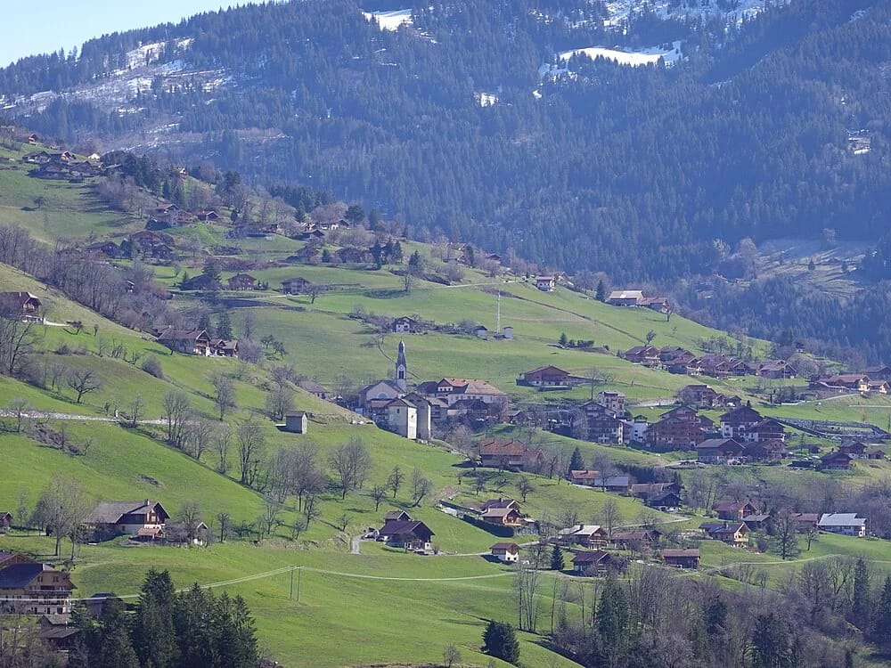 Panneaux solaires à Manigod