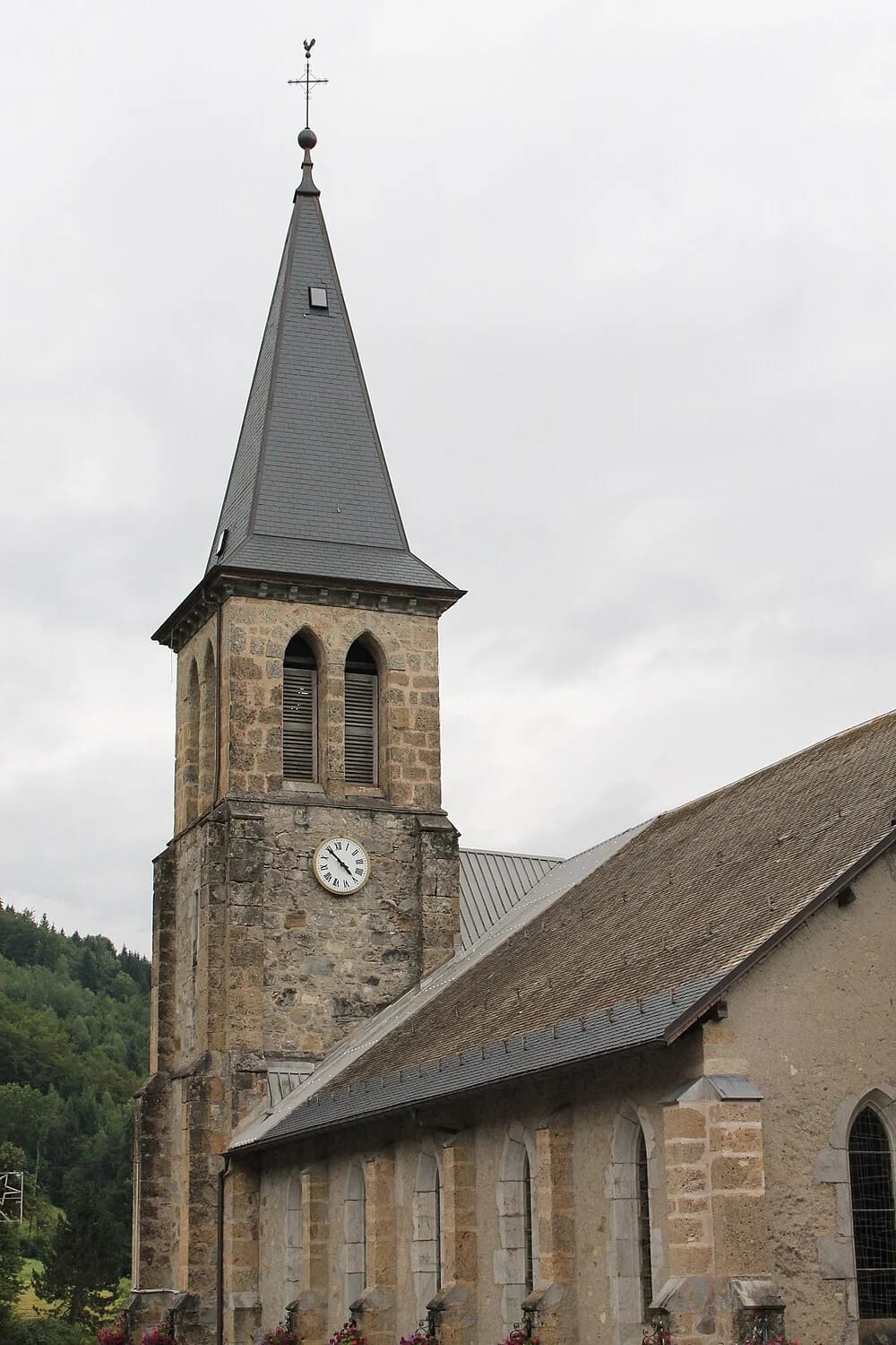 Panneaux solaires à Serraval