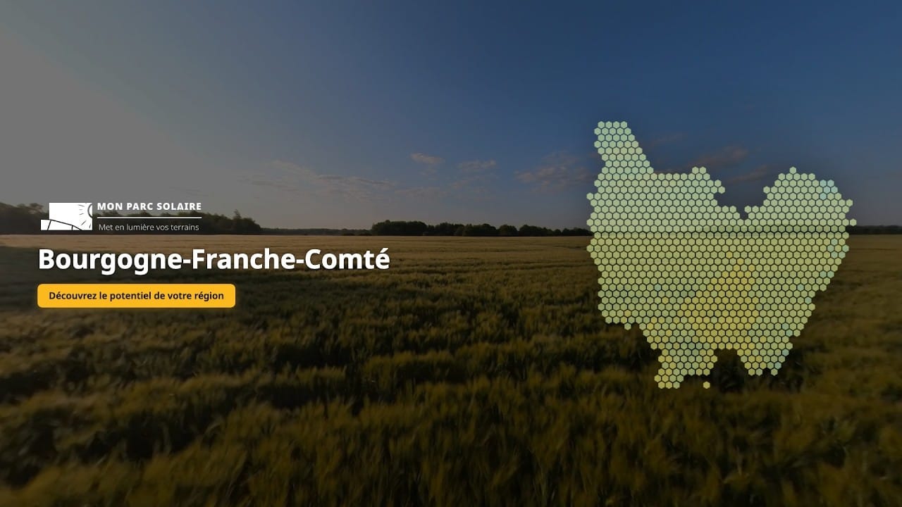 Image présentation de video, titre de la video: Énergie solaire en Bourgogne-Franche-Comté | Mon Parc Solaire