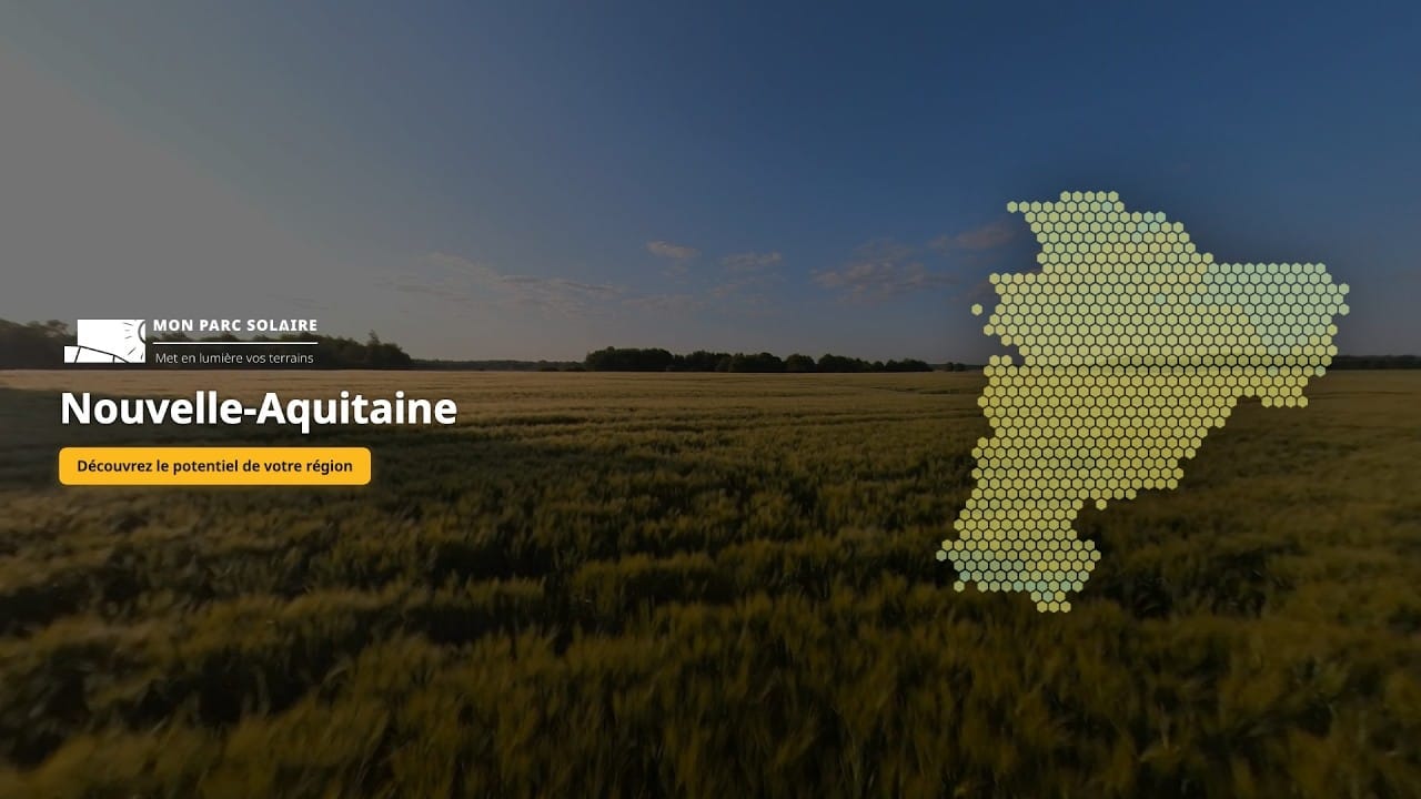 Image présentation de video, titre de la video: Énergie solaire en Nouvelle-Aquitaine | Mon Parc Solaire