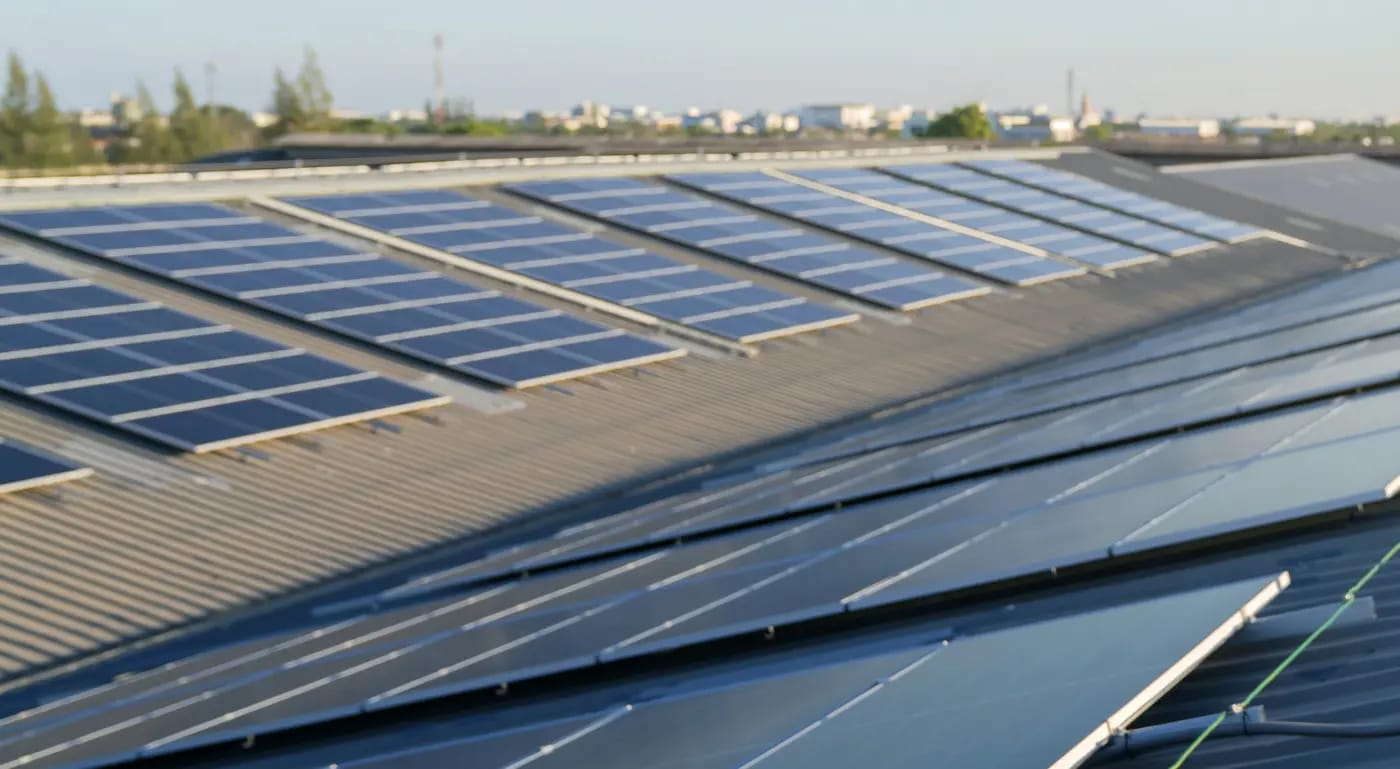 illustation d'une toiture pouvant accueillir des panneaux solaires.