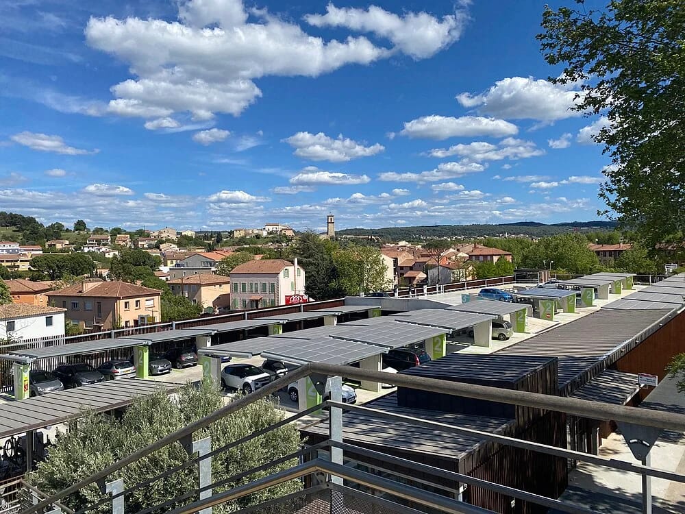 Panneaux solaires à Gardanne