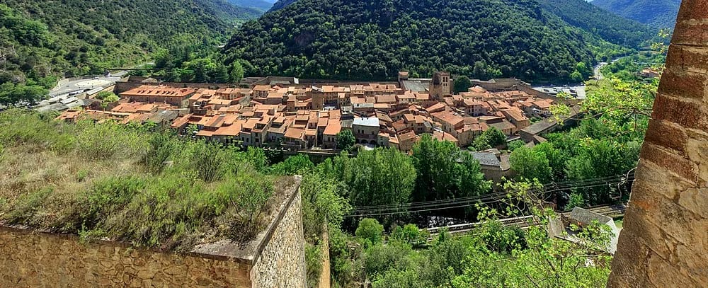 Panneaux solaires à Villefranche-de-Conflent