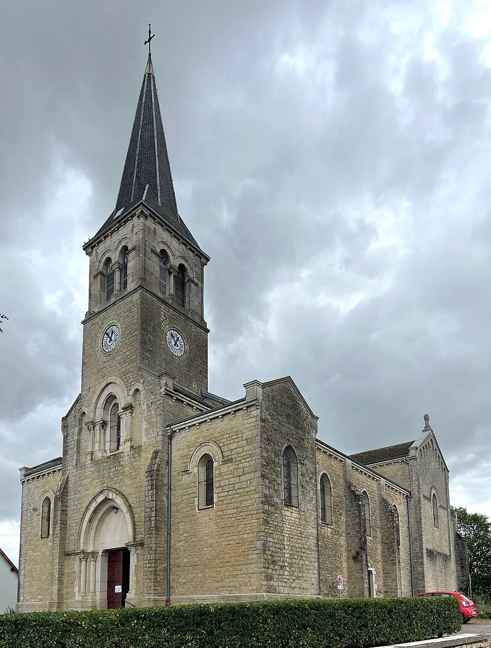 Panneaux solaires à Saillenard