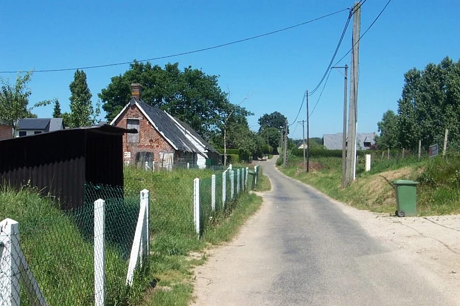 Panneaux solaires à Houquetot