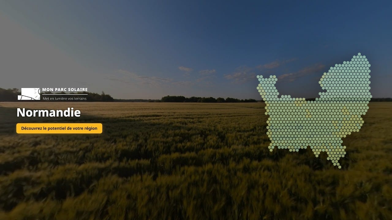 Image présentation de video, titre de la video: Énergie solaire en Normandie | Mon Parc Solaire
