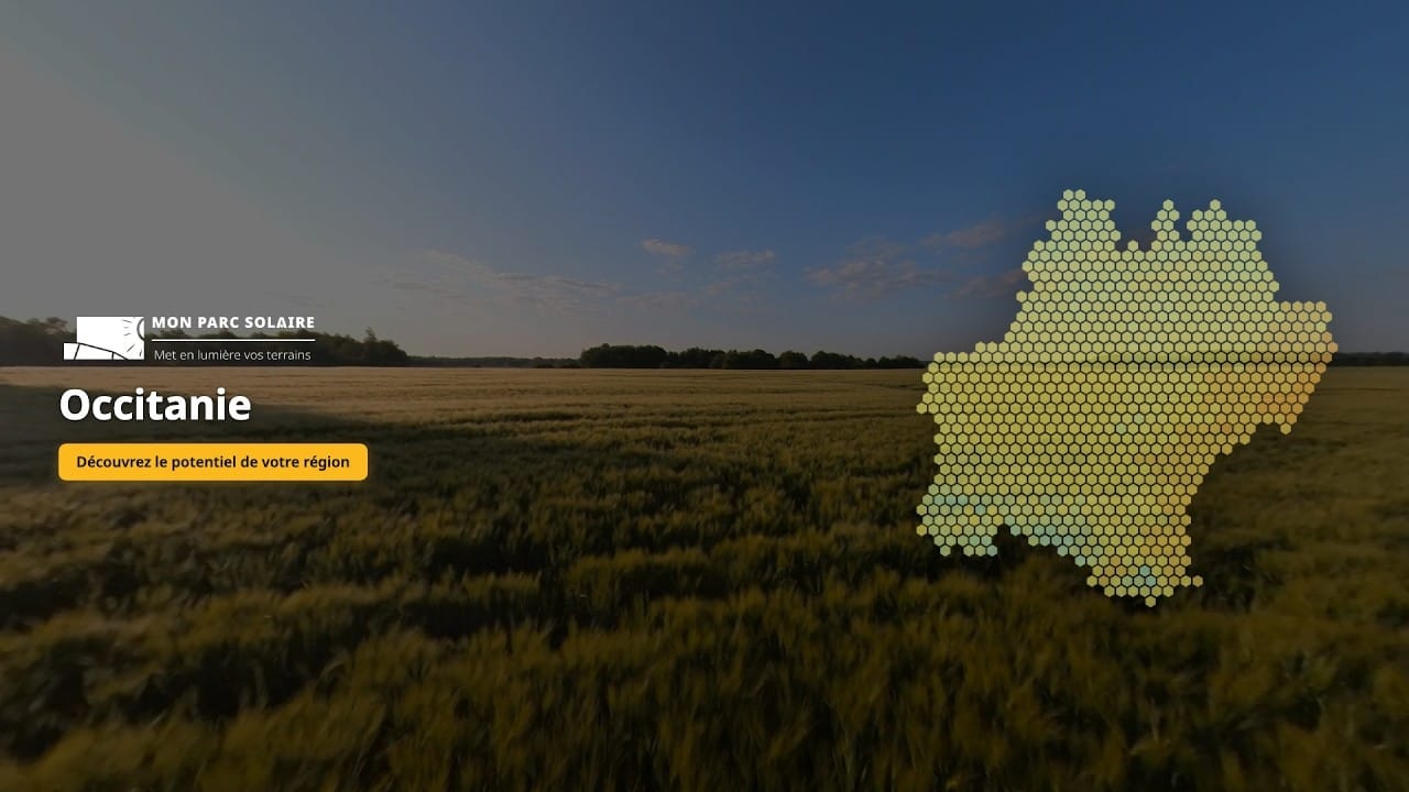 Image présentation de video, titre de la video: Énergie solaire en Occitanie | Mon Parc Solaire