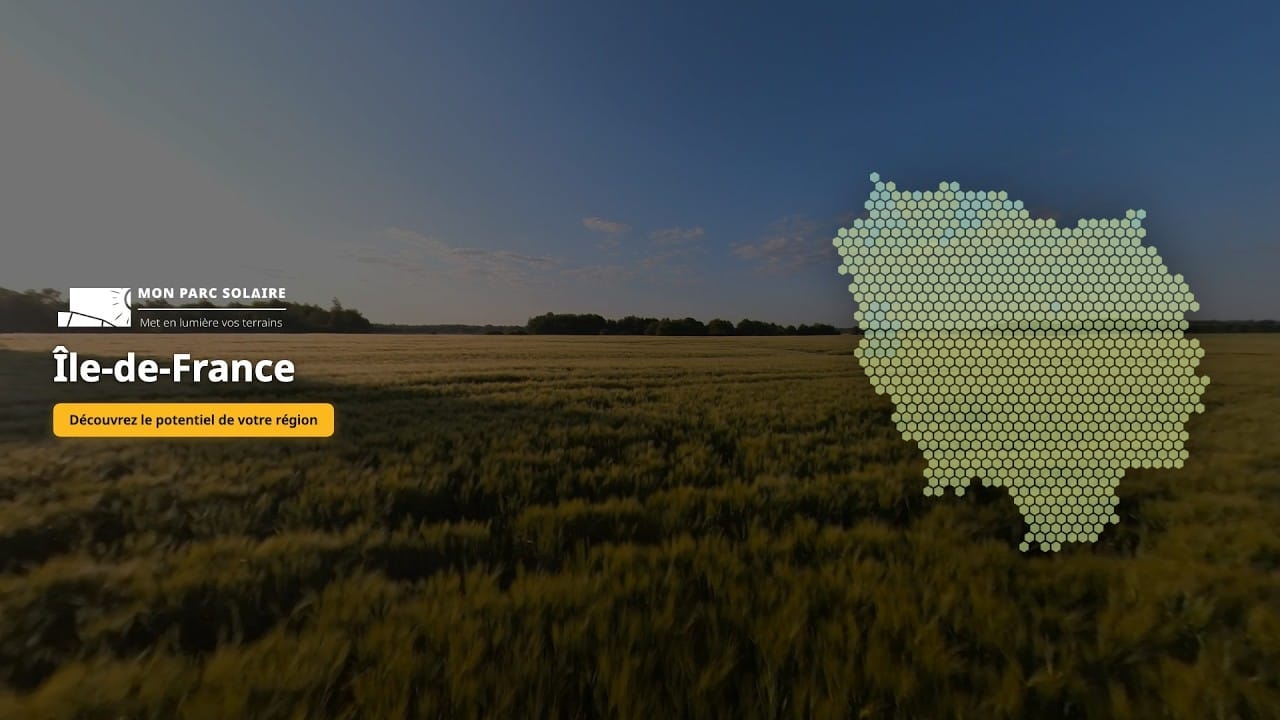 Image présentation de video, titre de la video: Énergie solaire en Île-de-France | Mon Parc Solaire