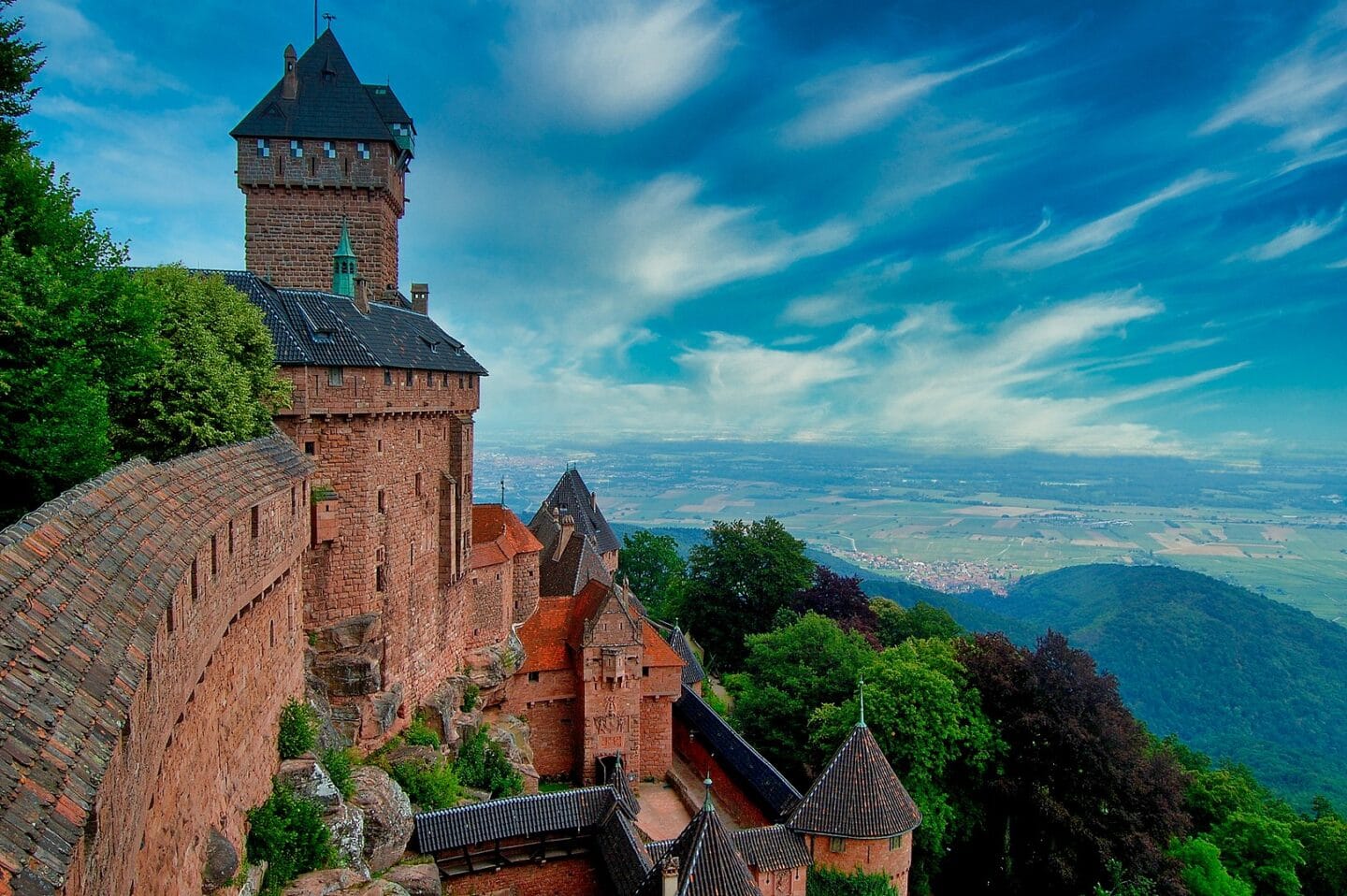 Château du Haut-Koenigsbourg north of Colmar - Drew de F Fawkes